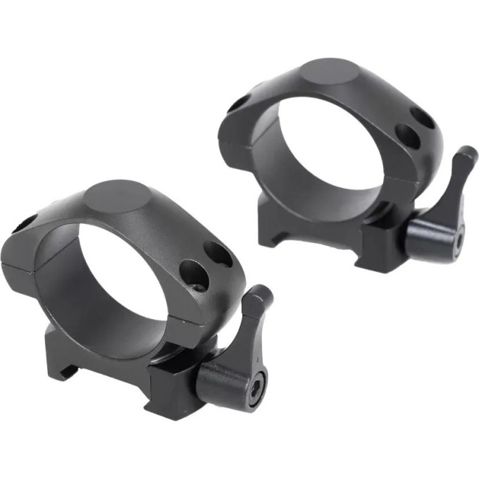 Кольца ARKON 25,4 мм быстросъемные на weaver, стальные, низкие